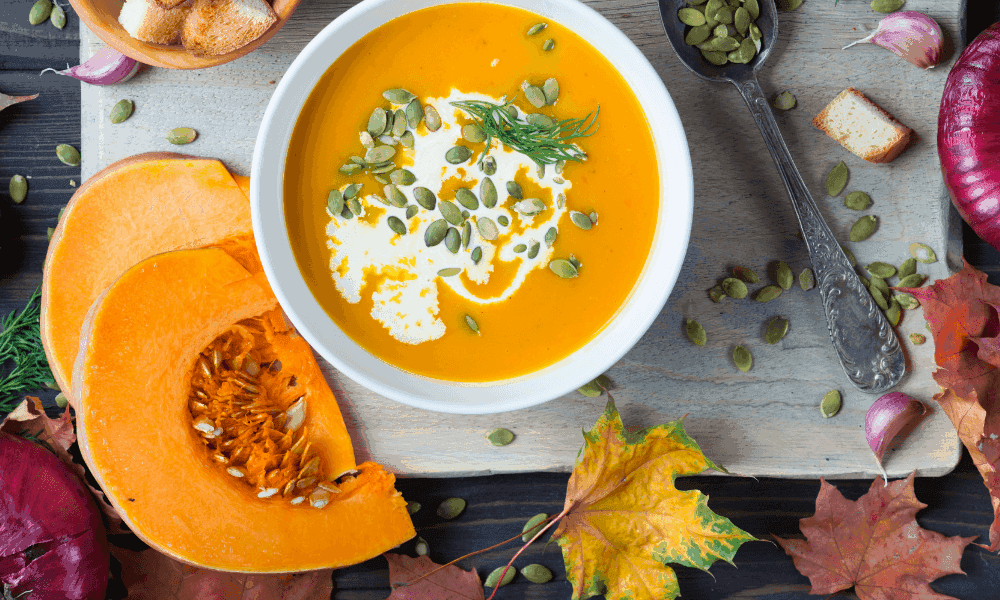 Klin kokos gresskarsuppe